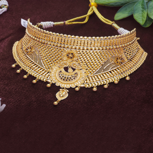 Majestic Plumage Choker-1060009817091AA S373