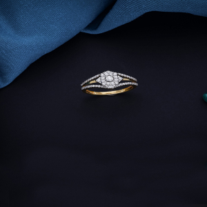 Frosted Spark Diamond Ring-1060010907491 S101