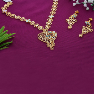 Love Array Charm Necklace-1060009264918AA S364