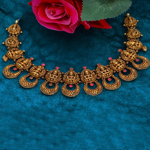 Arghya Ornate Legacy Necklace-1060010409483AA S404