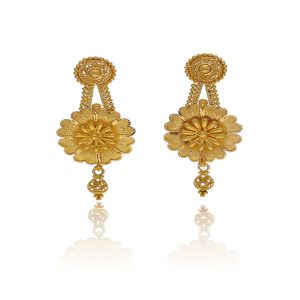 Floral Flourish Earrings-1060003355711AA S264