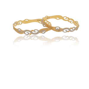 Swirl Elegance Bangles-1060001814777AA S101