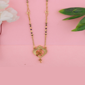 Heart Shape 22K Gold Mangalsutra - 1060005836331AA S186
