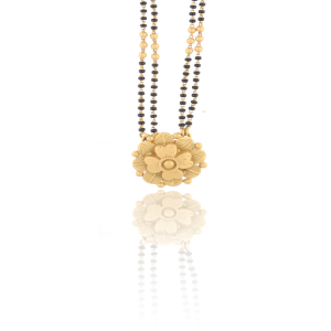 Floral 22K Gold Mangalsutra Pendant -1060003625968AA S101