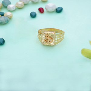 Om Unity Signet Ring-1060009702595AA S252