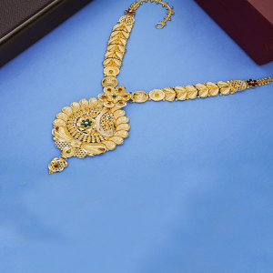 Regal Enamel Necklace-1060009845414AA S287