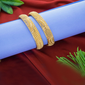 Customary Luxury Gold Bangles-1060009058265AA S231