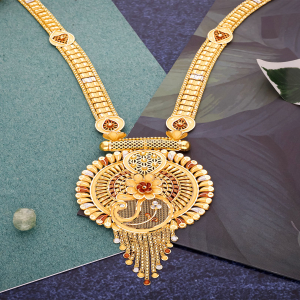 Divya Swarnamala Gold Long Necklace-NKSS2071S401