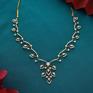 Pranaya Floral Diamond Necklace-DNLC0638 5354UINK15600 C.N:66J410532509