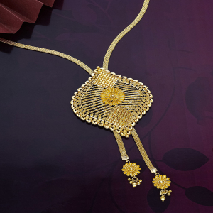 Sunburst Diagonal Grid Gold Tieset- NKTS0069 S202