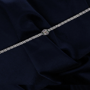 Enchanting Silver Rakhi