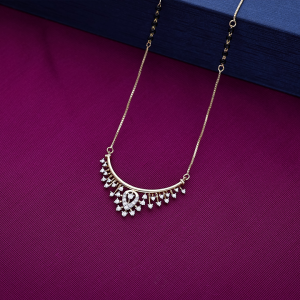 Celestial Halo Diamond Mangalsutra - DMS0735SU2E6I