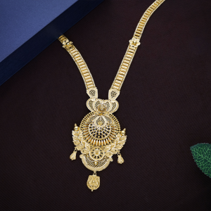 Samragni Filigree Dome Long Necklace - NKSL8599SU2EAE