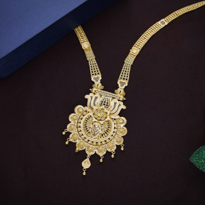 Swarna Kamal Lattice Long Necklace - NKSL8597SUZEAE
