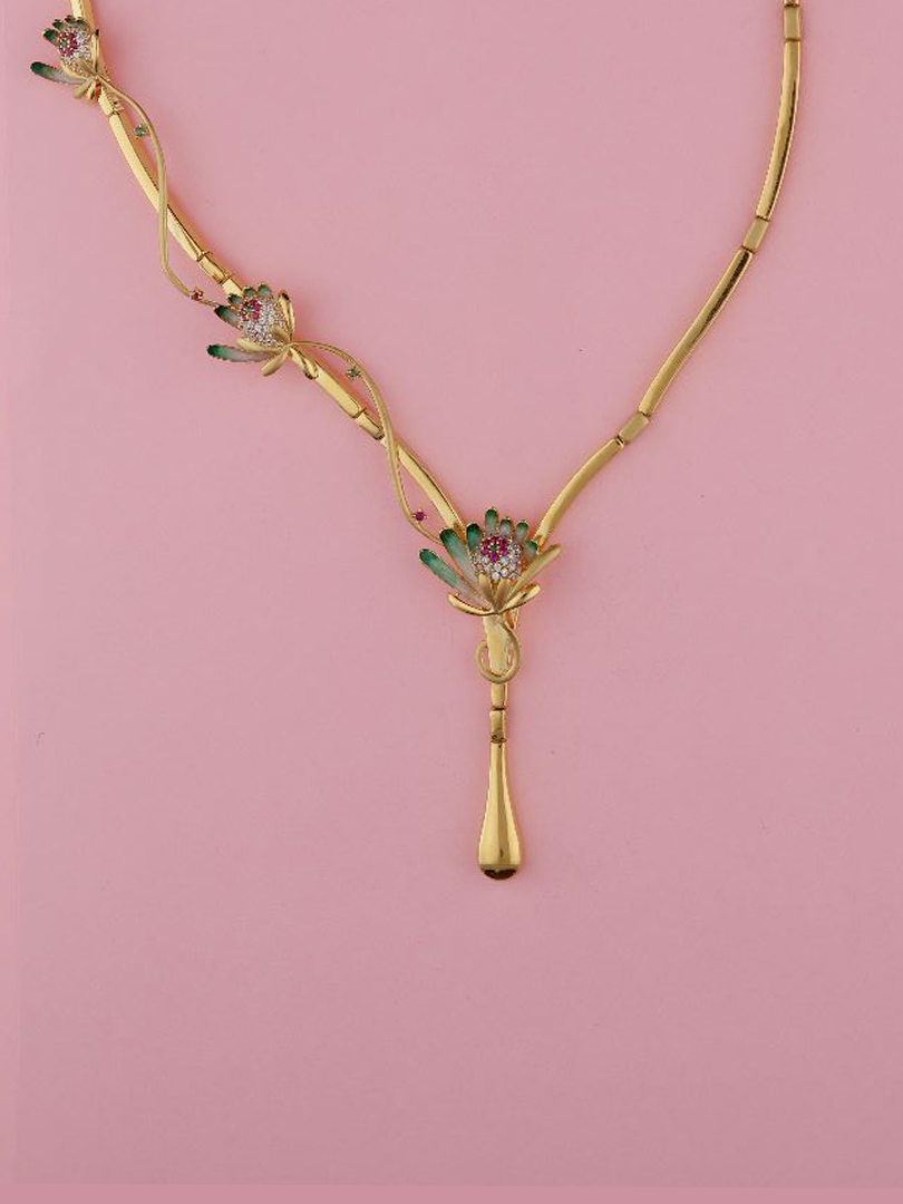 Light Weight Necklace - 1060006888209AA-S119 - Image 2