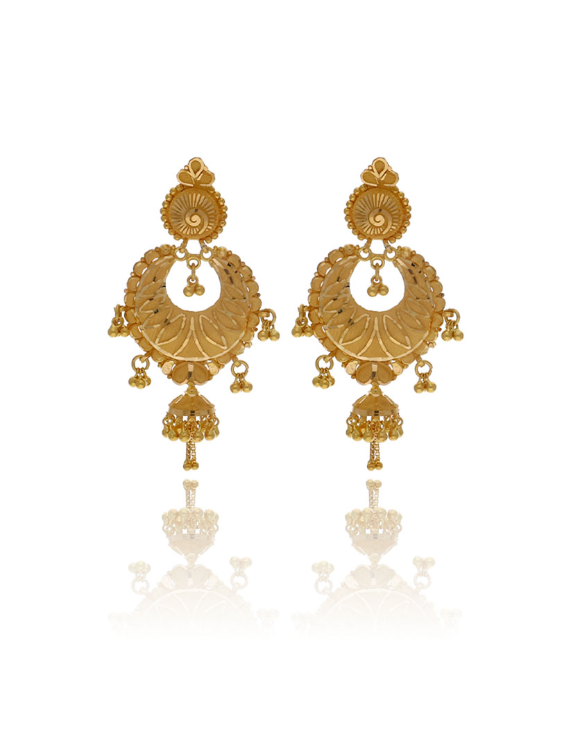 Royal – Glimmer Chand Bali Earring