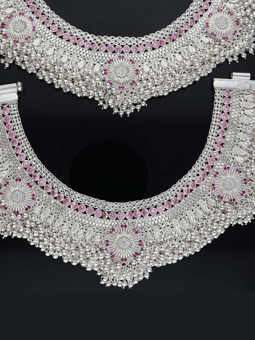 Silver Payal - 1060007133964AA-S266