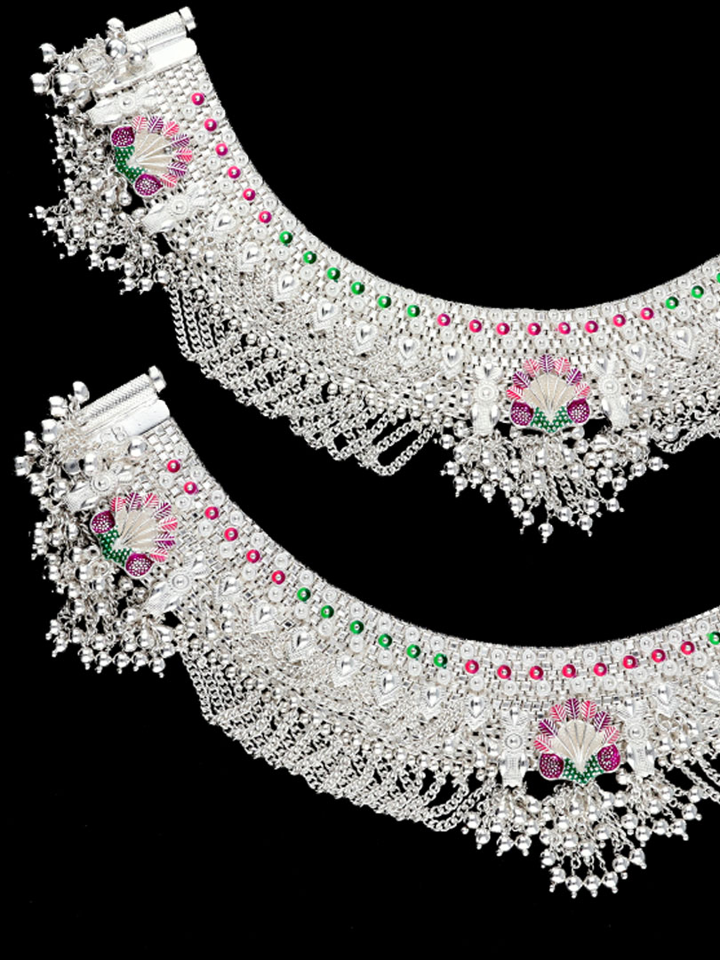 Silver Payal - 1060007133971AA-S266