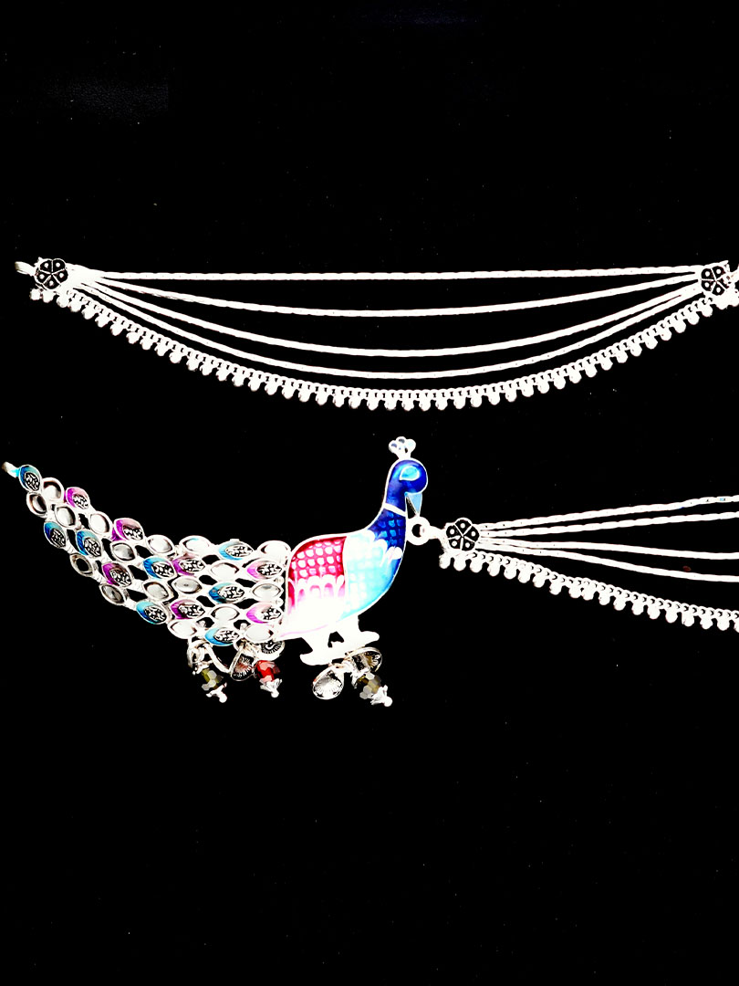 Silver Payal - 1060007081685AA-S48