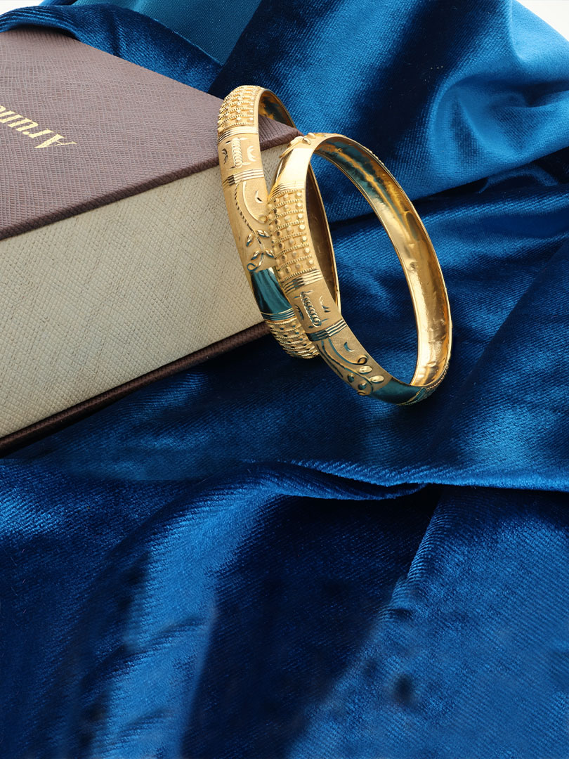 Ethinical Aura Bangles-1060006972052AA S309 - Image 2