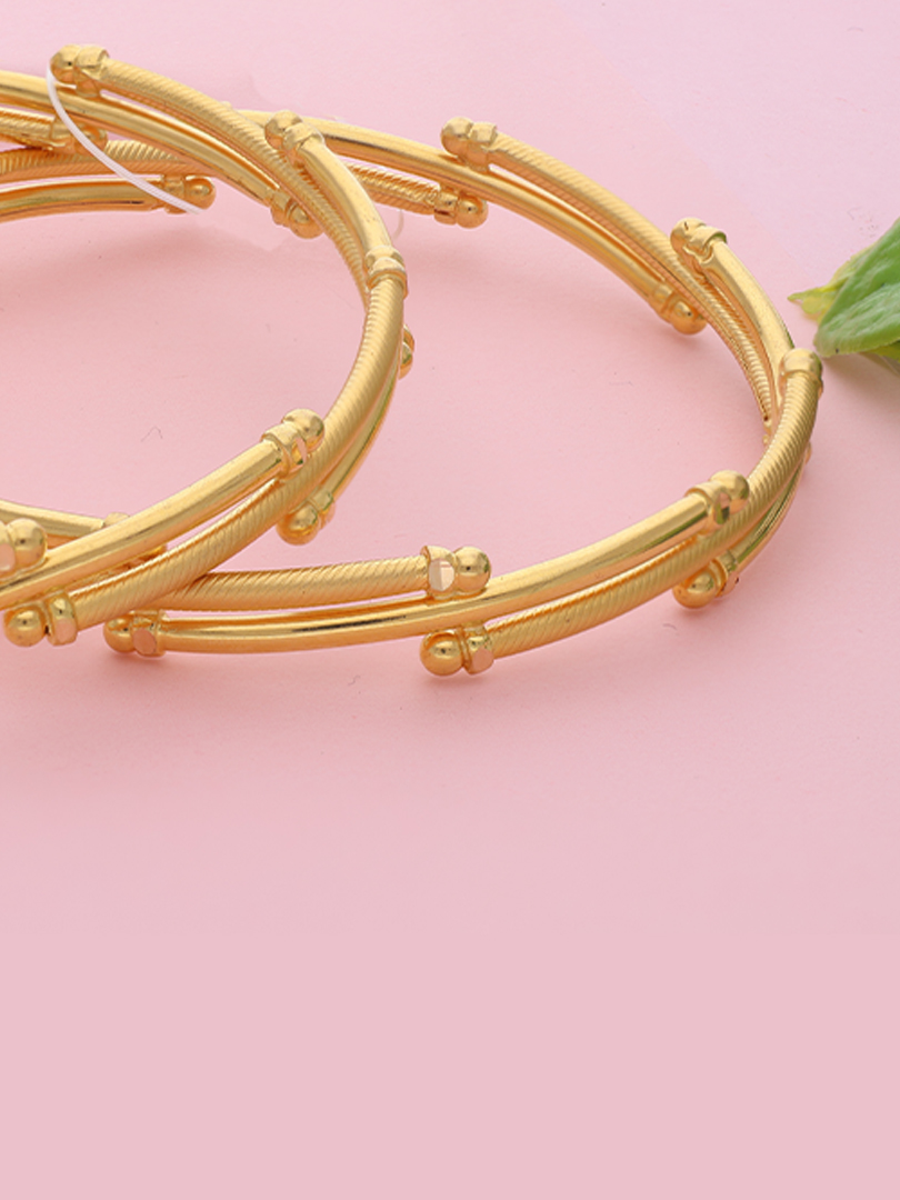 Dangler Gold bangles-1060005953342AA S117 - Image 2