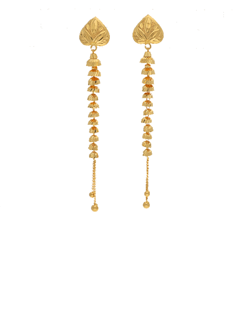 Graceful Drop Earrings-1060007187349AA S333 - Image 2