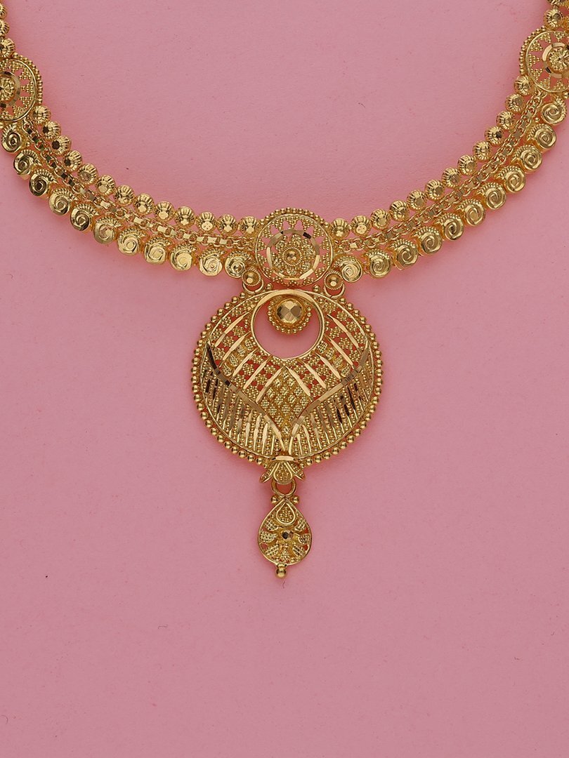 Heritage Coin Semi Long Gold Necklace-1060005984308AA S311 - Image 2