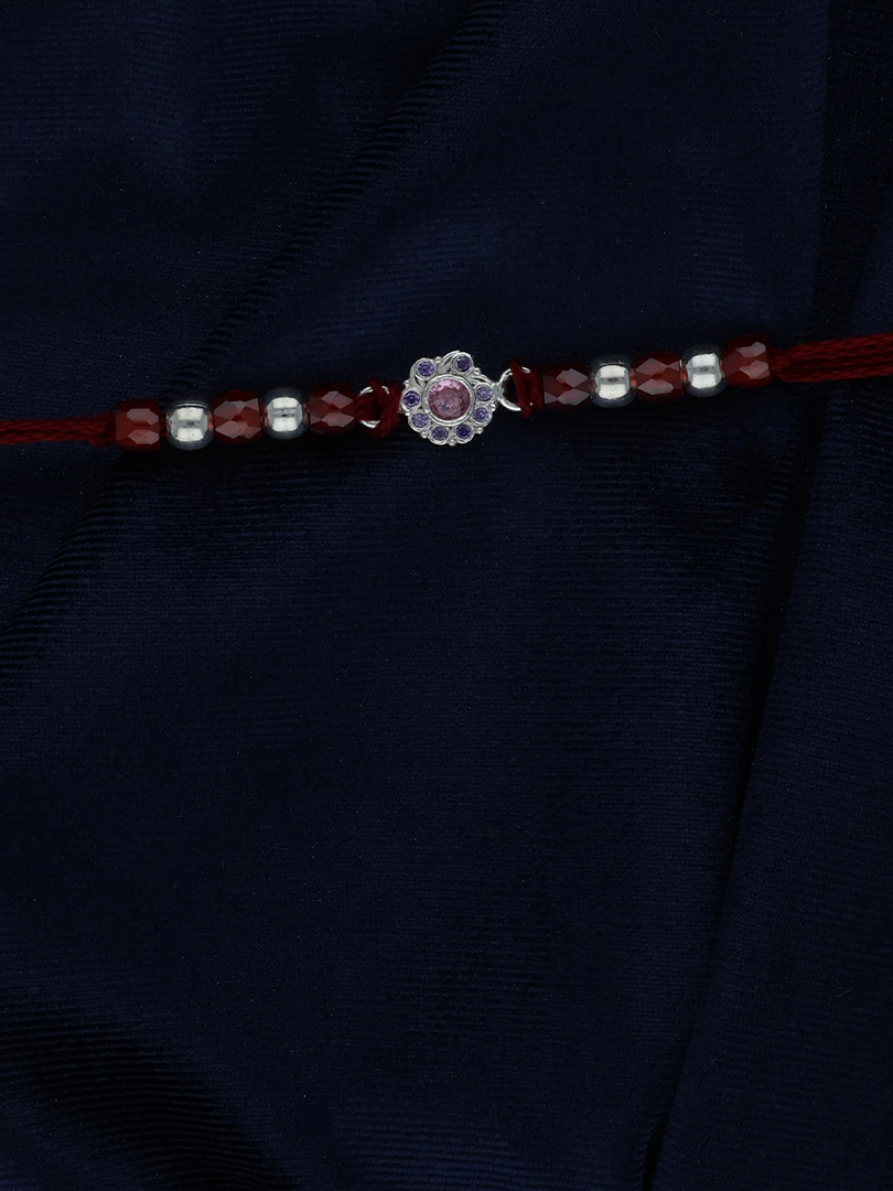 Silver Loom Rakhi