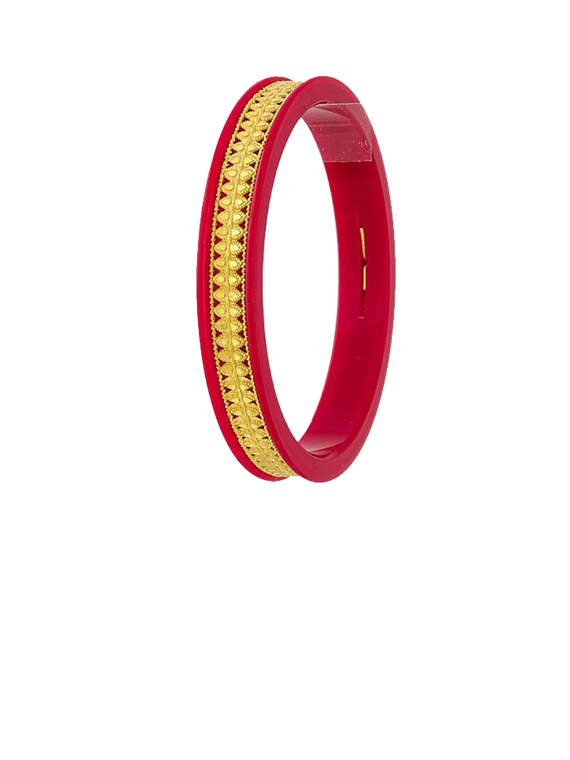 Laal Kanak Sankha Bangles-SJ-34 - Image 2
