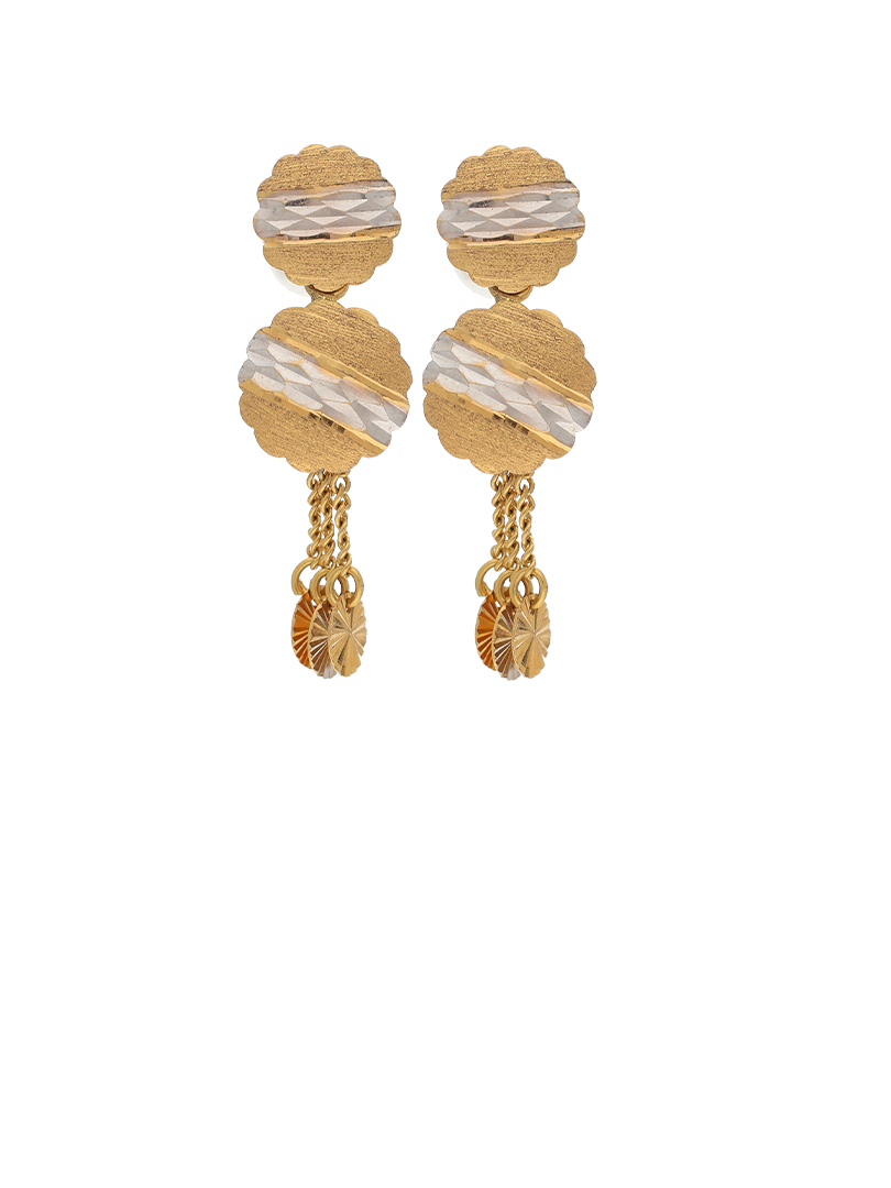 Imperial Grace Earrings-AJPL 1006 - Image 2
