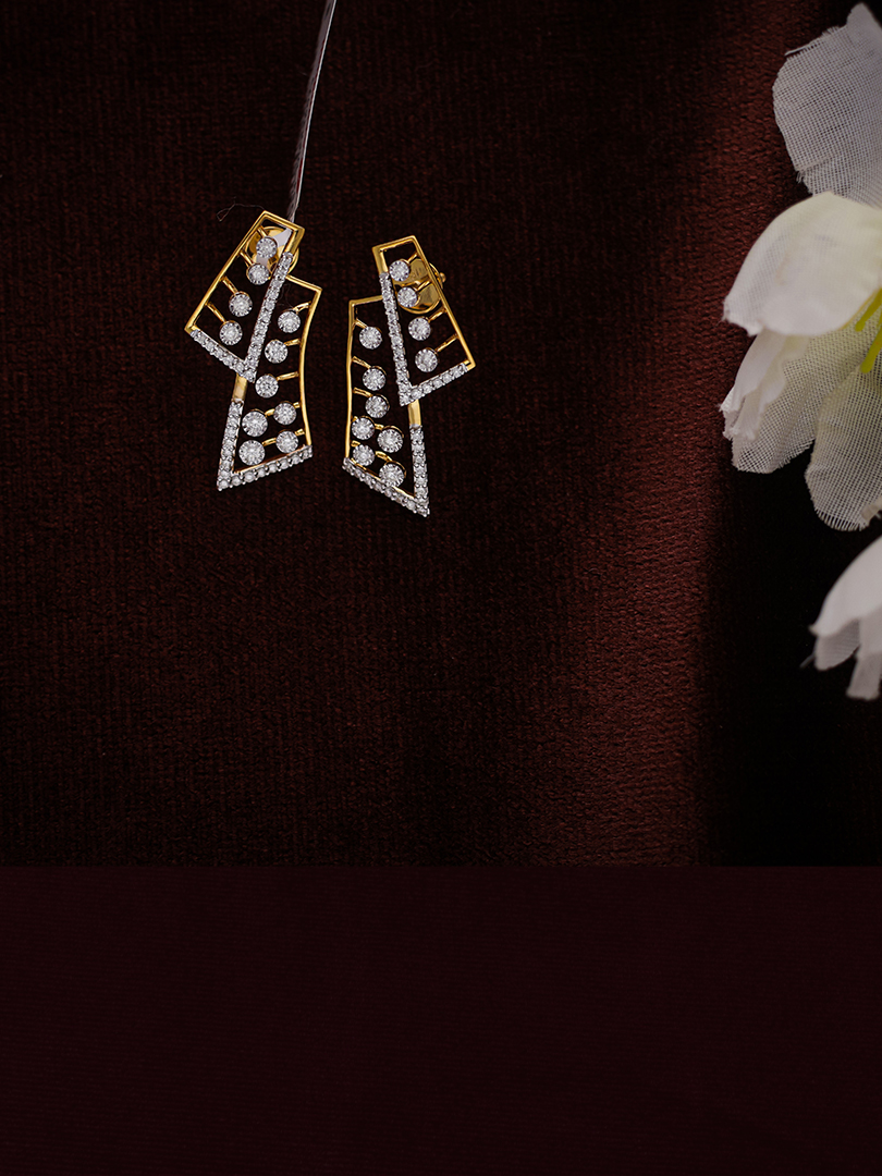 Dazzling Diamond Earing