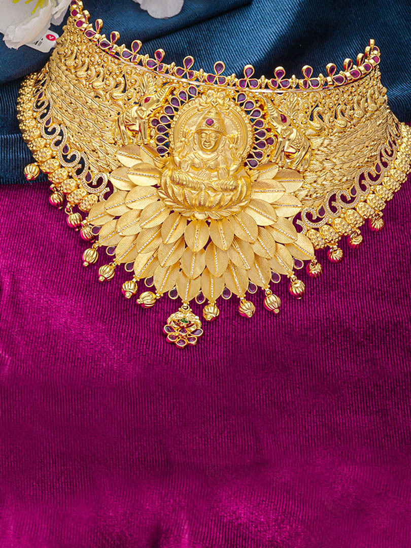 Goddess Grace Gold Choker-1060008399628AA S101 - Image 2