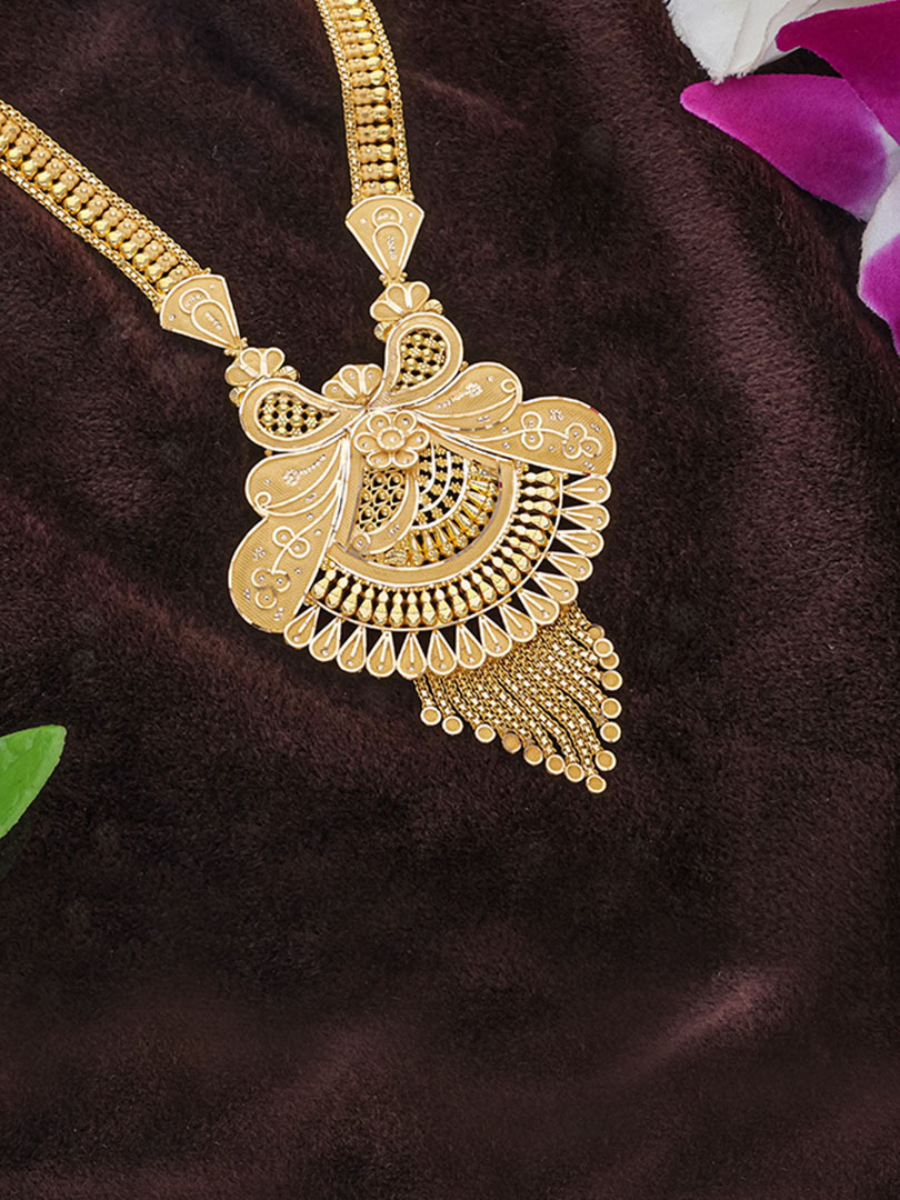 Royal Bridal Floral Necklace - Image 2