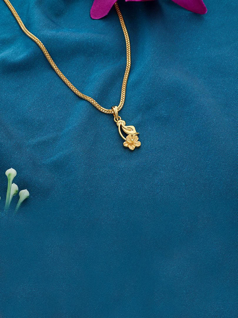 Leafy Blossom Pendant