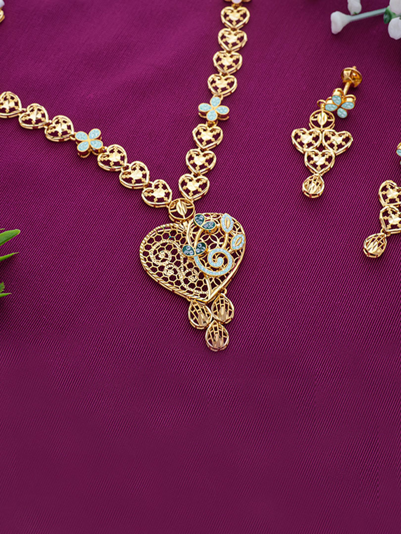 Love Array Charm Necklace-1060009264918AA S364 - Image 2