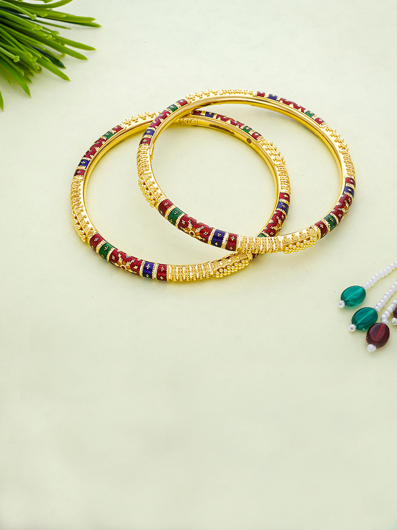 Manipuri Minakari Bangle