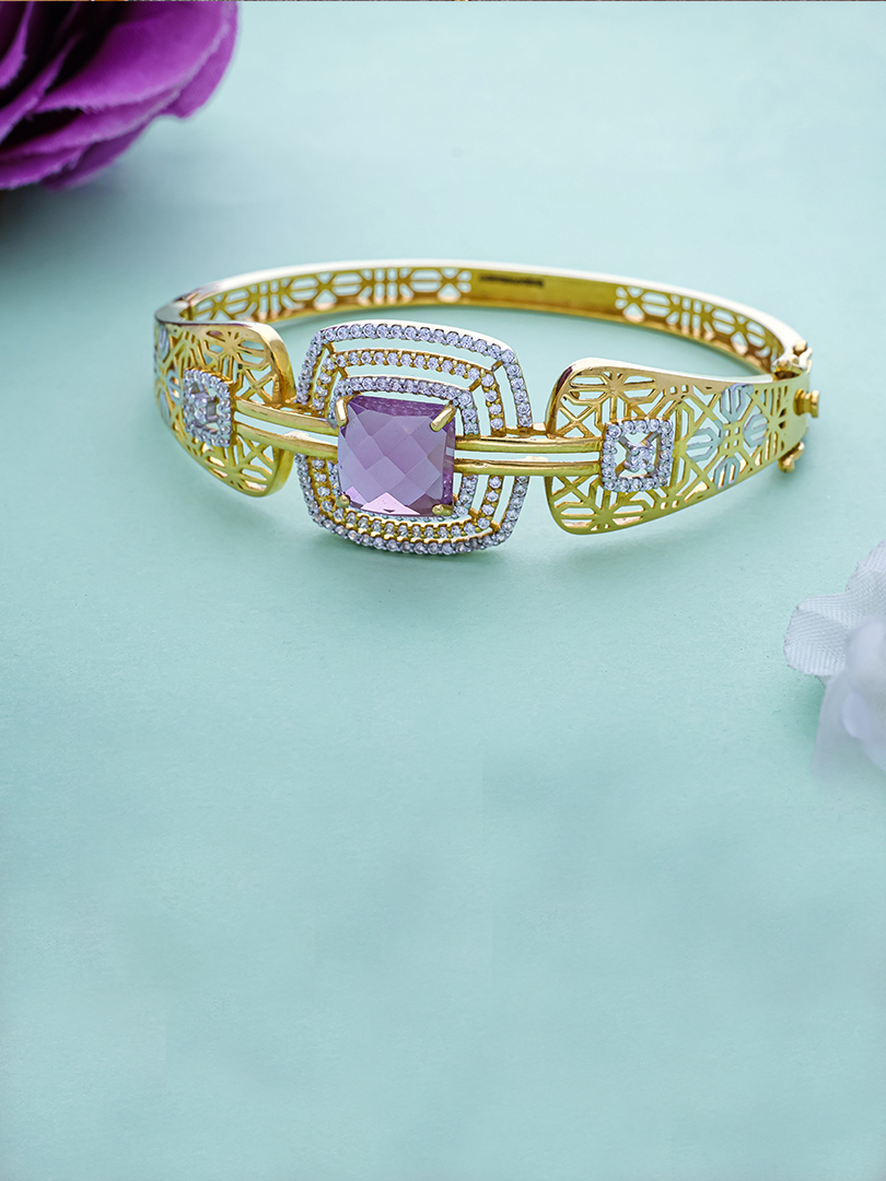 Royal Amethyst Blossom Ring