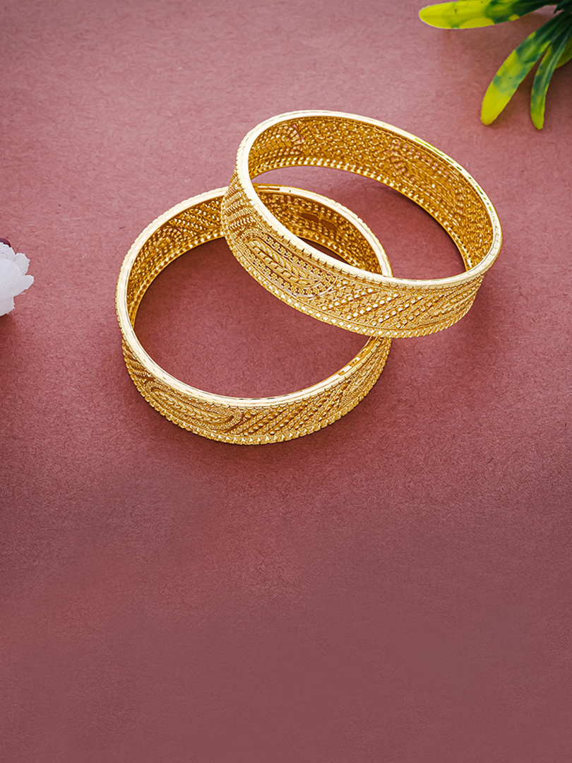 Golden Lattice Bangle