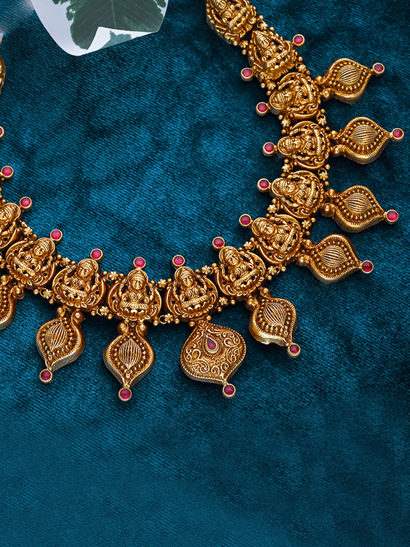Arghya Vintage Elegance Necklace-1060010409544AA S404 - Image 2