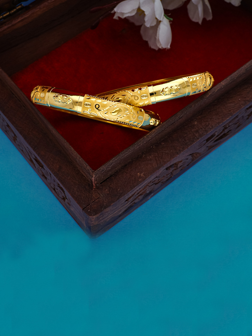 Jewel Blossom Bangle