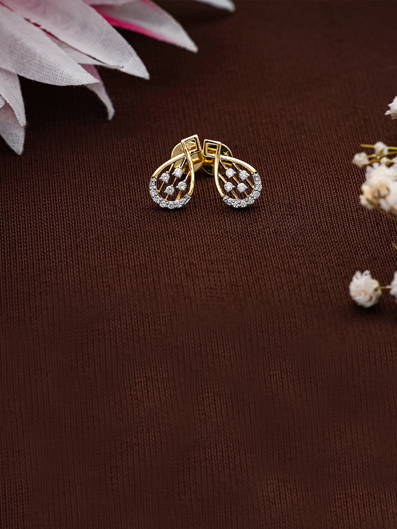 Amora Diamond Studs 1060011383638