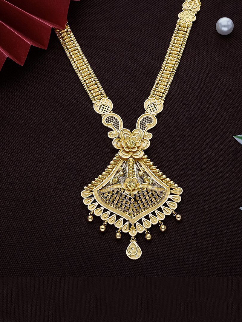 Suma Fan Motif Traditional Long Necklace-1060011359480AA S381 - Image 2