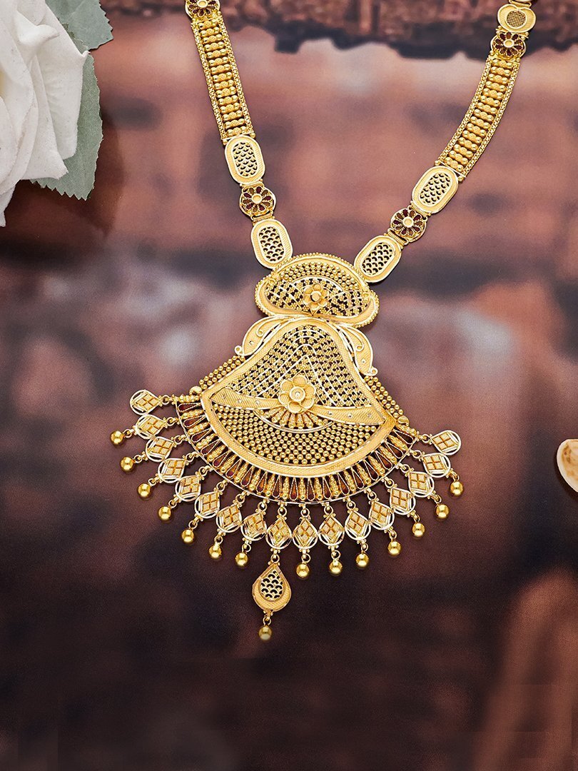 Shagun Royale Long Gold Necklace-NKSS1243S252 - Image 2