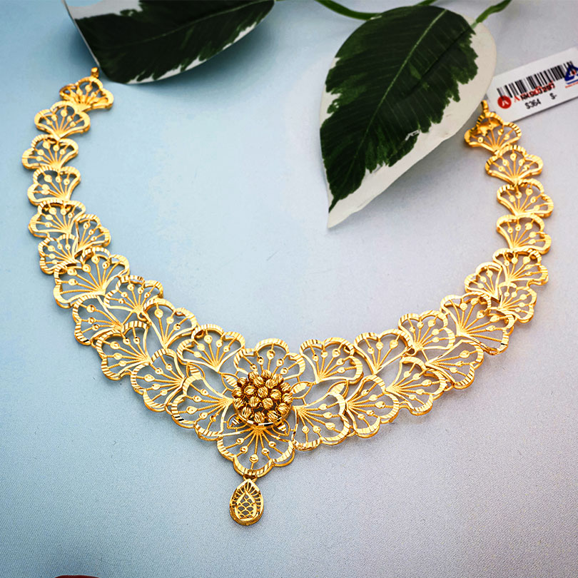 Velvet Glow Necklace - NKSL3297S364