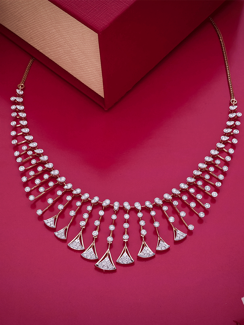 Diamond Necklace - DNLC0457XNSC2555 C.N:25J165642503