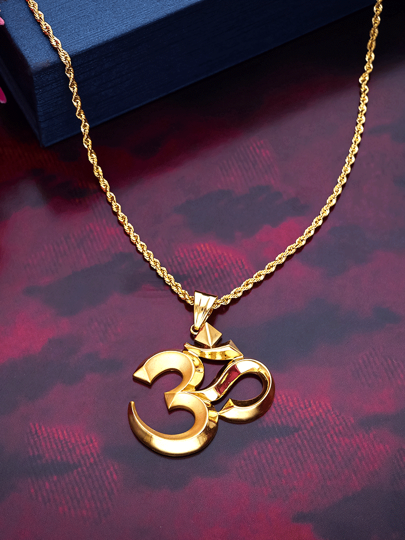 Pure Gold Om Pendant - LKT1893SU2E99