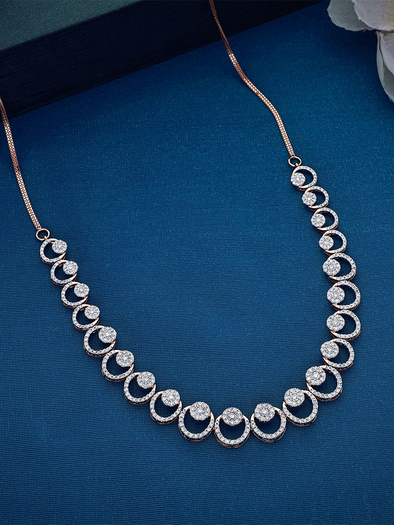 Diamond Necklace - DNLC0512S366NKL00869 C.N:37J871372505