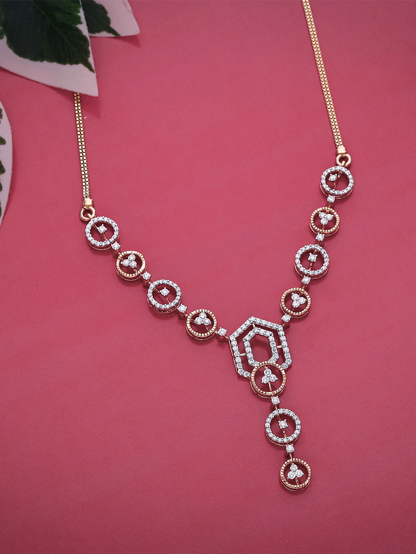 Diamond Necklace -DNLC0471 S427 25G05197/NK3086 C.N:11J193432502