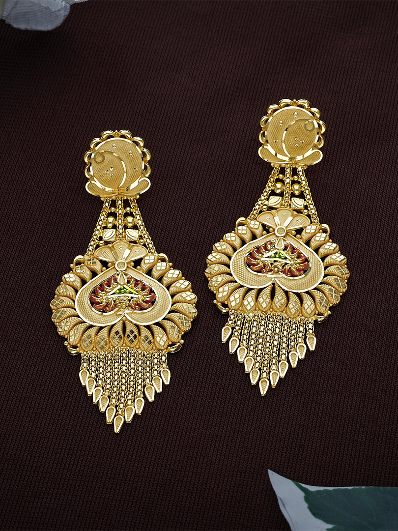 Chandbali Gold Earrings - ER9149 S401