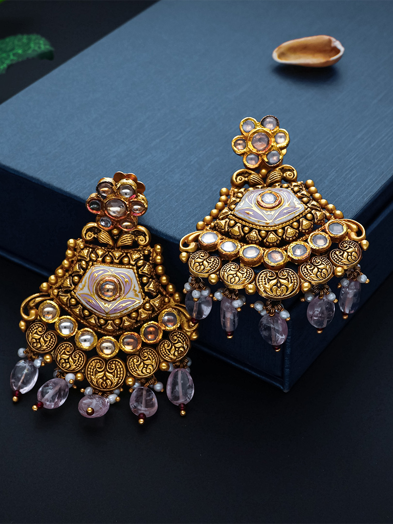 Earrings - ER9044 S277 - Image 2